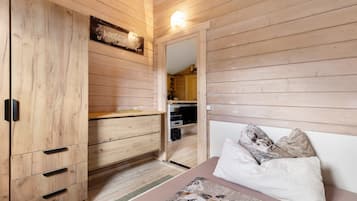 2 soveværelser, sengetøj