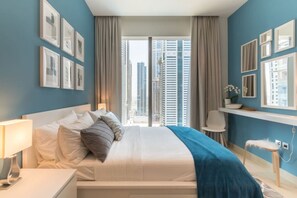 1 bedroom, desk, iron/ironing board, WiFi