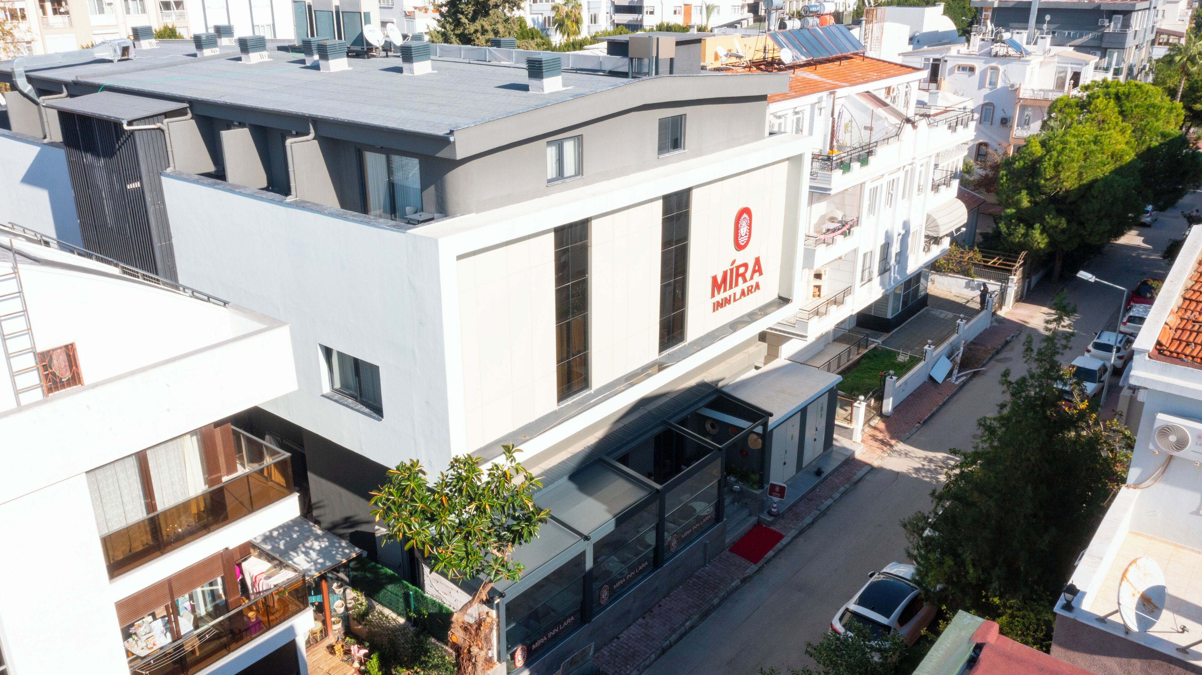 Fassade der Unterkunft