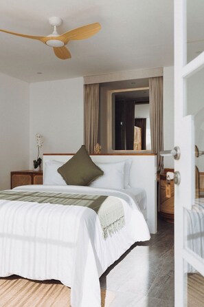 Ropa de cama de alta calidad, colchones Tempur-Pedic y minibar 