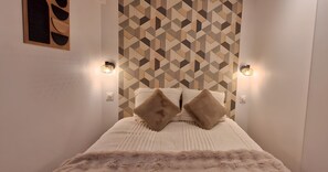 Quarto premium | Roupas de cama premium, camas Select Comfort, individualmente decorados