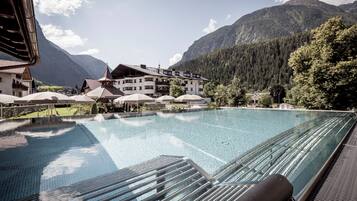 Indoor pool, outdoor pool