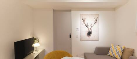 Departamento básico, para no fumadores (Room B) | 1 habitación y wifi gratis