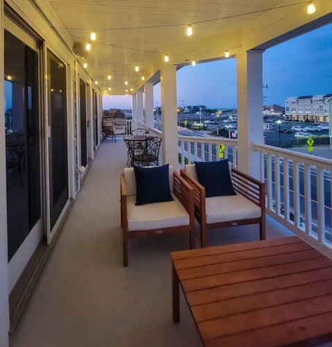 Modern Beach House with Ocean and Bay Views - 600 Feet from the Beach.