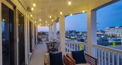 Modern Beach House with Ocean and Bay Views - 600 Feet from the Beach.