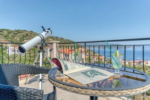 Familjevilla - 5 sovrum - mot havet | Balkong