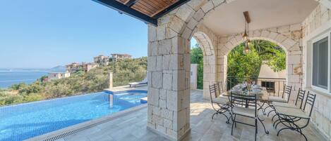 Seasonal outdoor pool