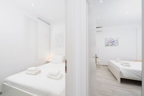 Leilighet – superior, 2 soverom, kjøkken | 2 soverom, individuelt dekorert og individuelt innredet