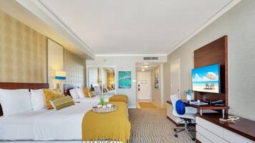 Skrivebord, strygejern/strygebræt, weekendseng, Wi-Fi