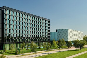 Blick von der Unterkunft