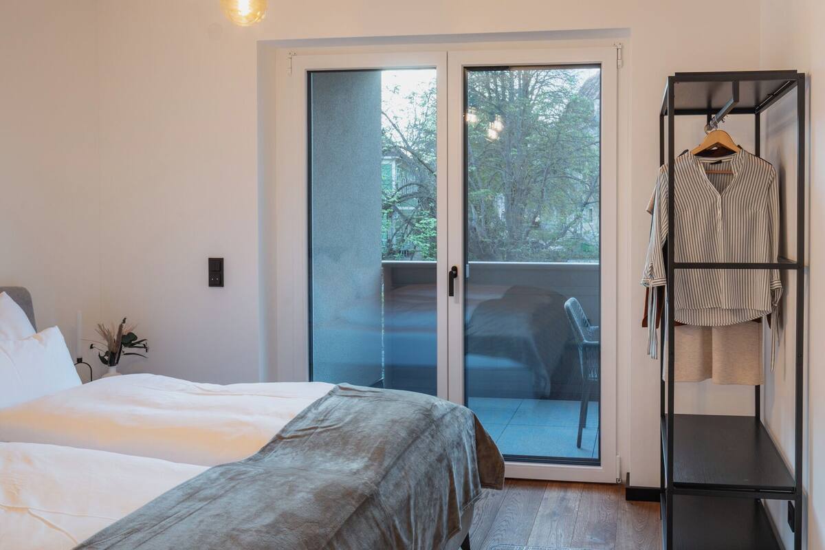 1 slaapkamer, luxe beddengoed, individueel gedecoreerd