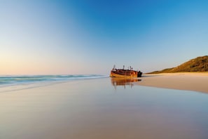 Ubicación a pie de playa y toallas de playa