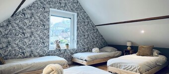 Ancien atelier de boulangerie rénové en gßte familial et convivial