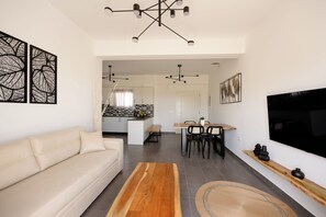 Family Suite, Balcony | Television - FN Suites (Santorini)