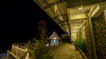 Entrada de la propiedad