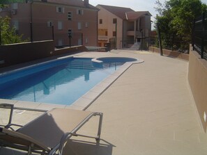 Pool - Pool apartments near the beach - Dramalj (Dramalj)