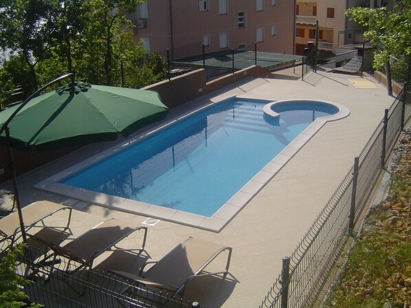 Pool - Pool apartments near the beach - Dramalj (Dramalj)