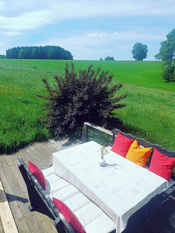 Restauration en plein air
