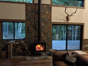 Interior - Serene and spacious home in the woods, w/ hot tub. Minutes from bike trails.  (Deerwood)