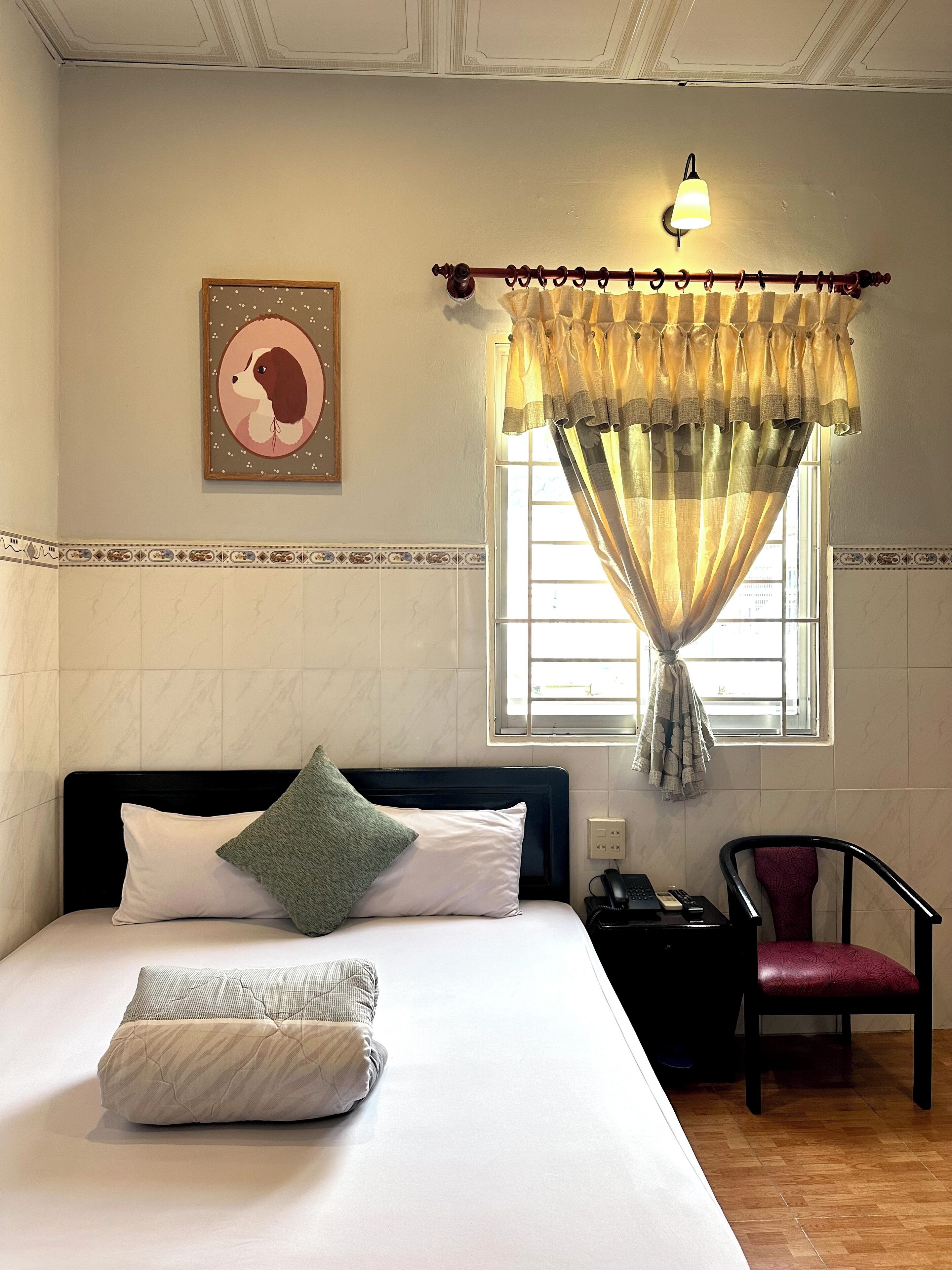 Habitació Comfort, 1 llit de matrimoni | Roba de llit hipoal·lergògena i decoració individual 