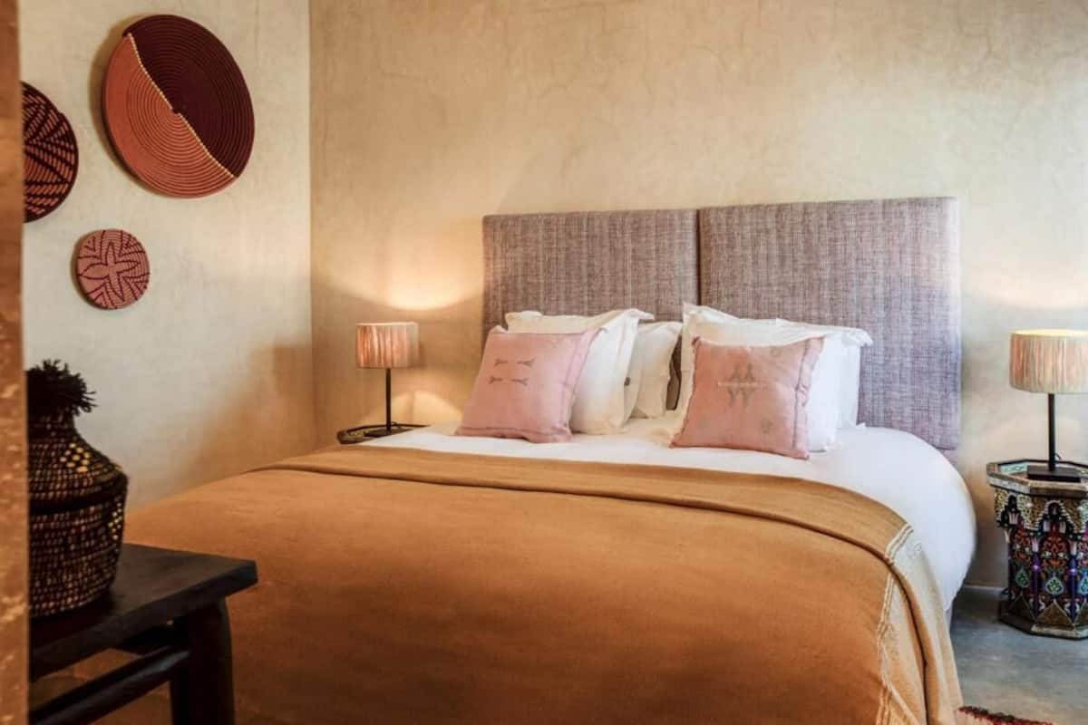 1 habitación y ropa de cama de alta calidad