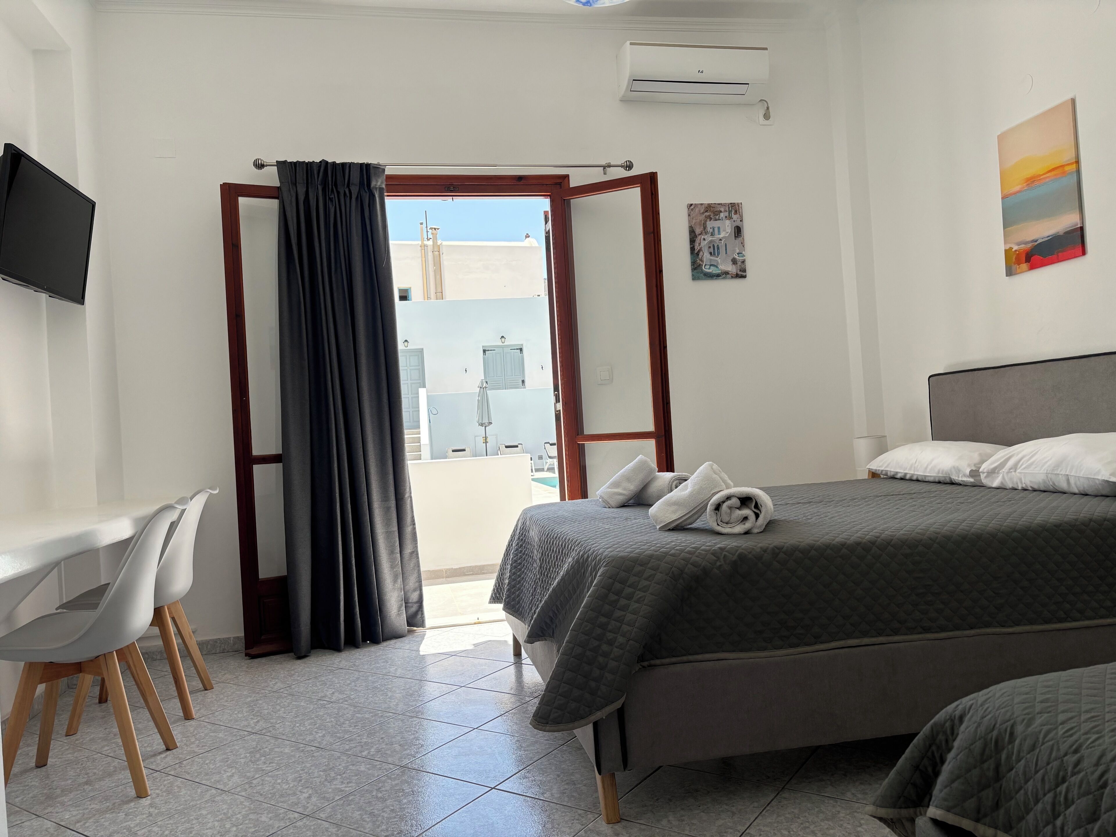 Family Apartment, 1 Bedroom, Courtyard View | In-room safe, blackout drapes, soundproofing, iron/ironing board