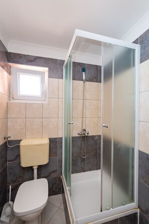 Apartment, 2 Bedrooms, Balcony, Garden View | Bathroom - Bonvie Apartments in Center B1 (Novalja)
