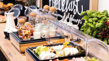 Dagelijks ontbijtbuffet inbegrepen