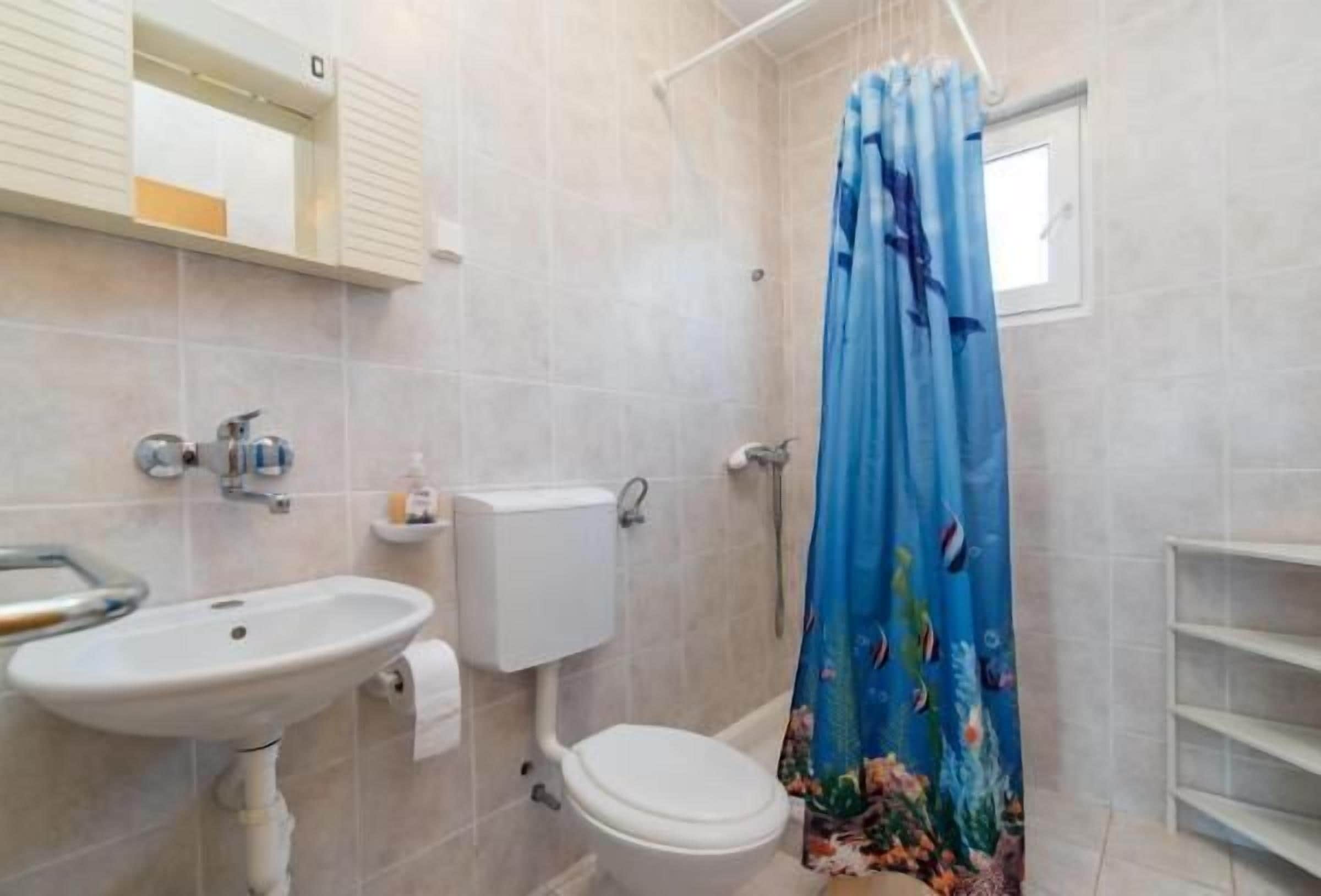 Leilighet (Apartments Boguvila - Two-Bedroom Fam) | Bad | Dusj og håndklær