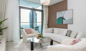 Appartement Deluxe | Coin séjour