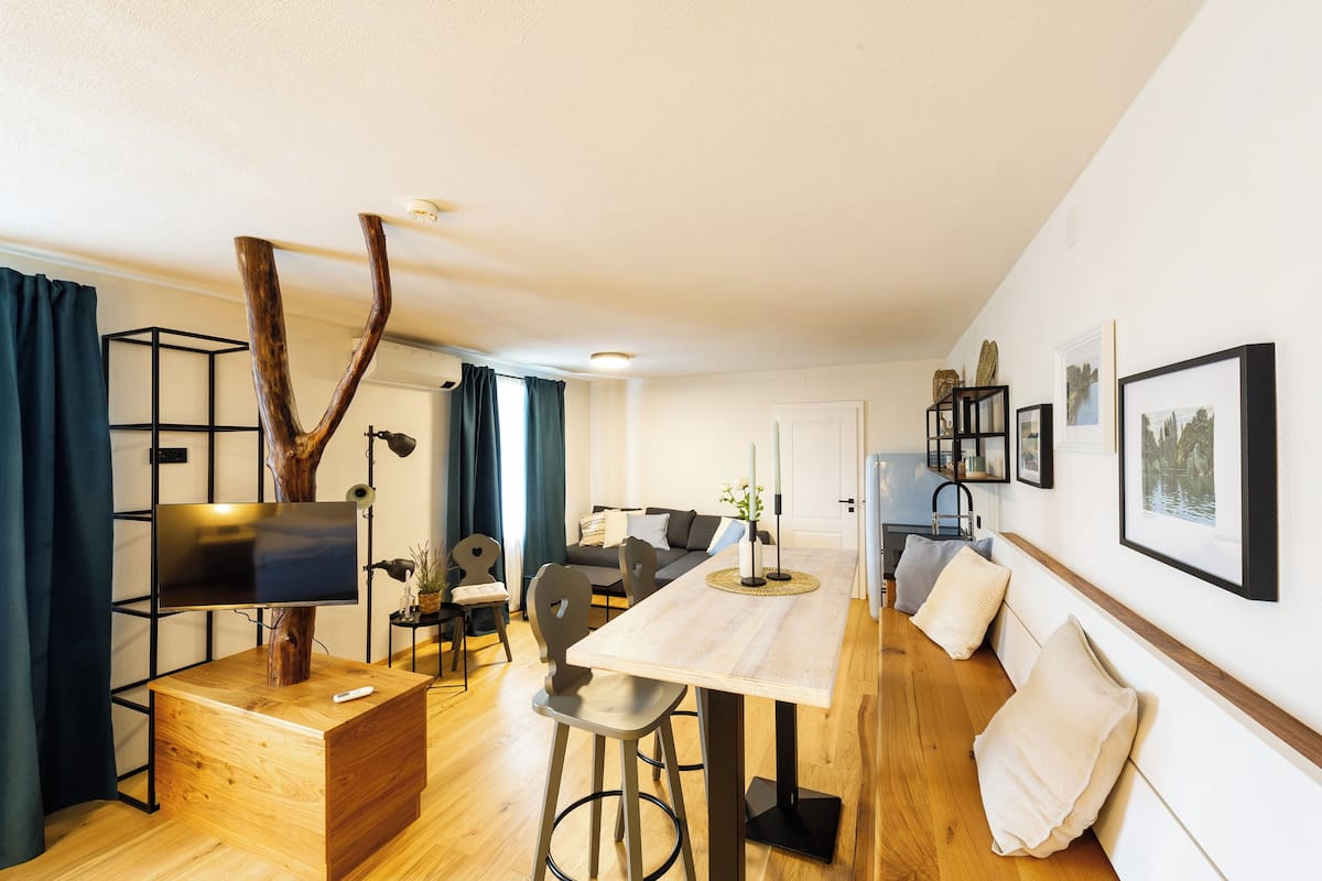 Monolocale comfort | 1 camera, minibar, una cassaforte in camera, Wi-Fi gratuito
