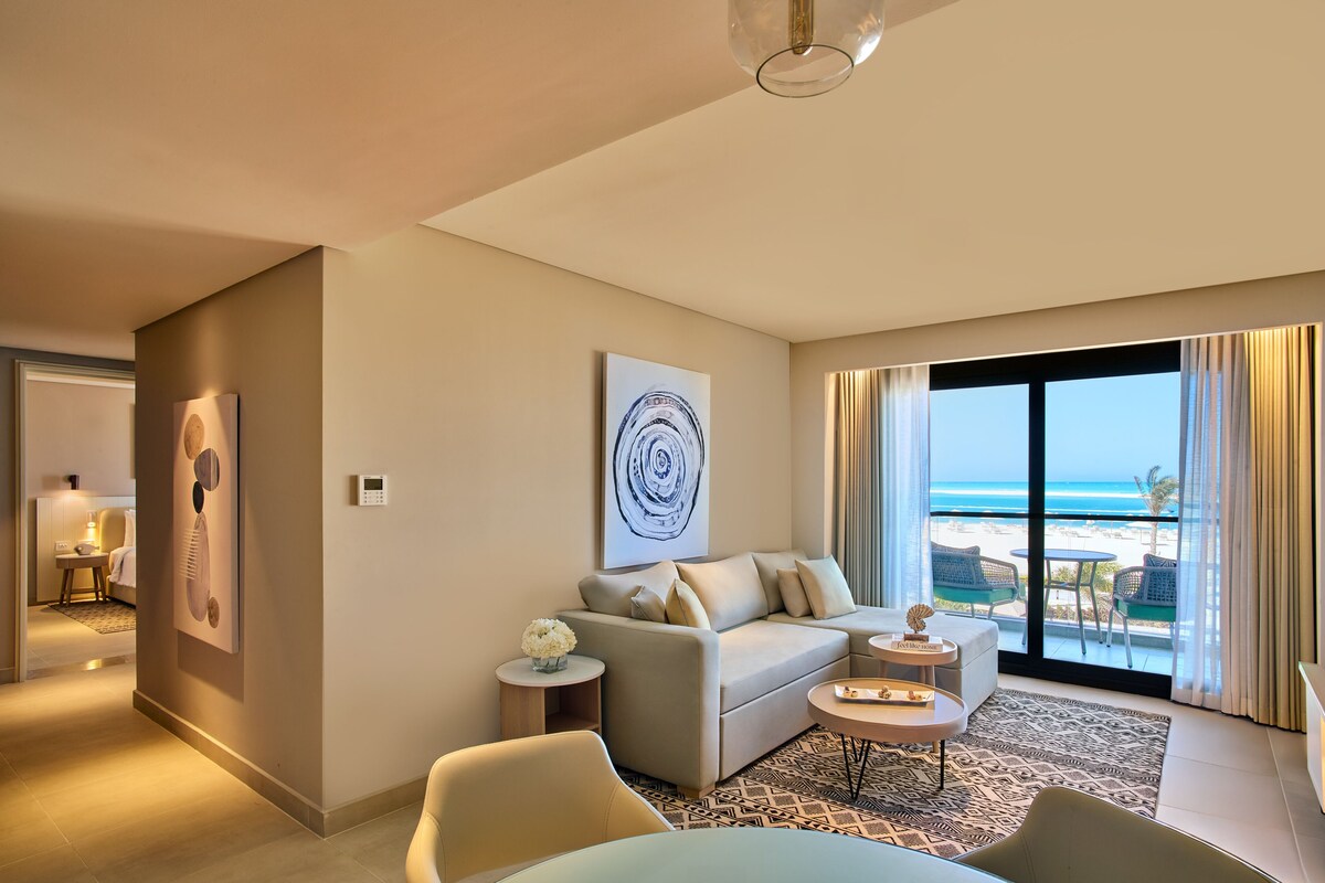 Suite, 2 habitaciones, vistas al mar | Vistas del balcón