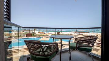 Suite, 2 Bedrooms, Sea View | Minibar, in-room safe, iron/ironing board, free cots/infant beds