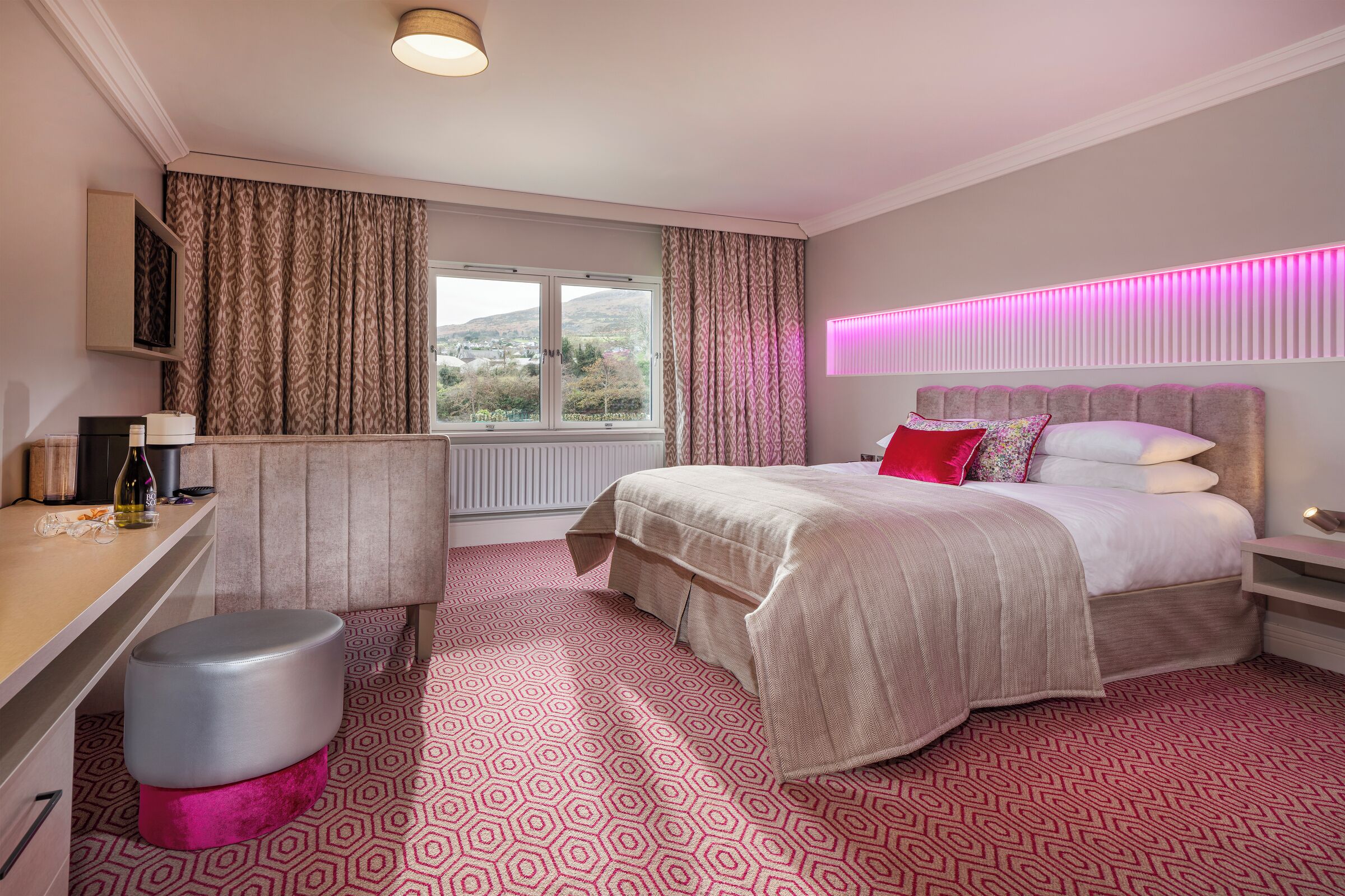 Signature Double Room | In-room safe, laptop workspace, soundproofing, iron/ironing board