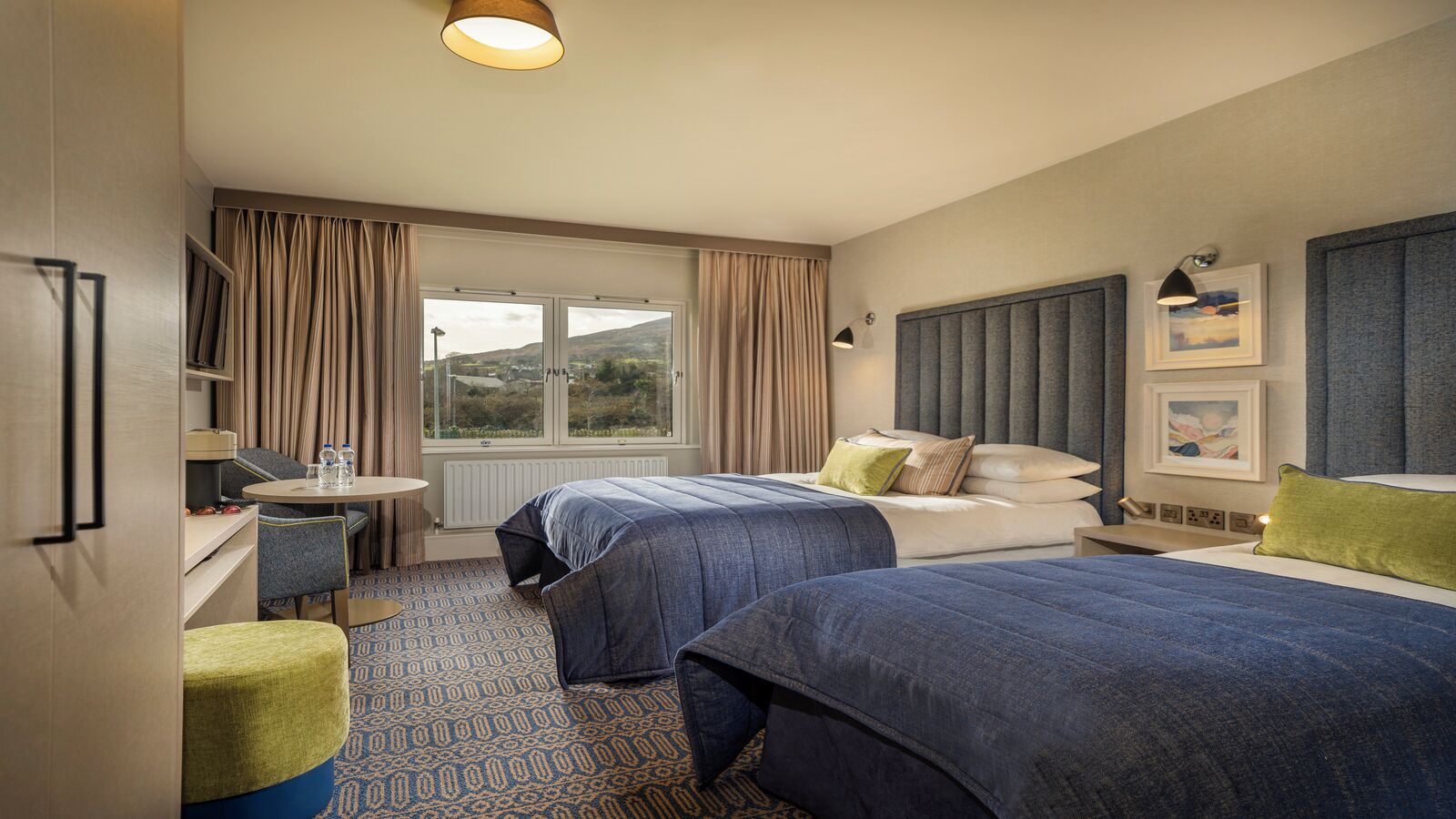 Executive Twin Room | In-room safe, laptop workspace, soundproofing, iron/ironing board