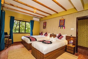 Habitación cuádruple tradicional | Sábanas de algodón egipcio y ropa de cama de alta calidad