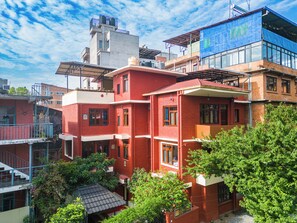 Façade de l’hébergement