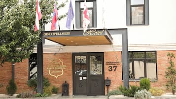 Façade de l’hébergement