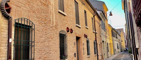 Façade de l’hébergement