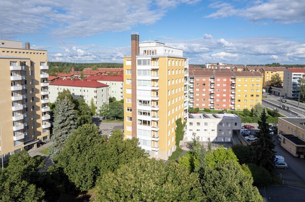 Overnatningsstedets facade