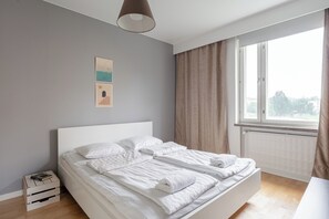Family Apartment, Balcony, Courtyard View