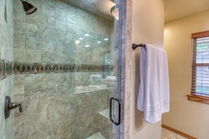 Shower, towels