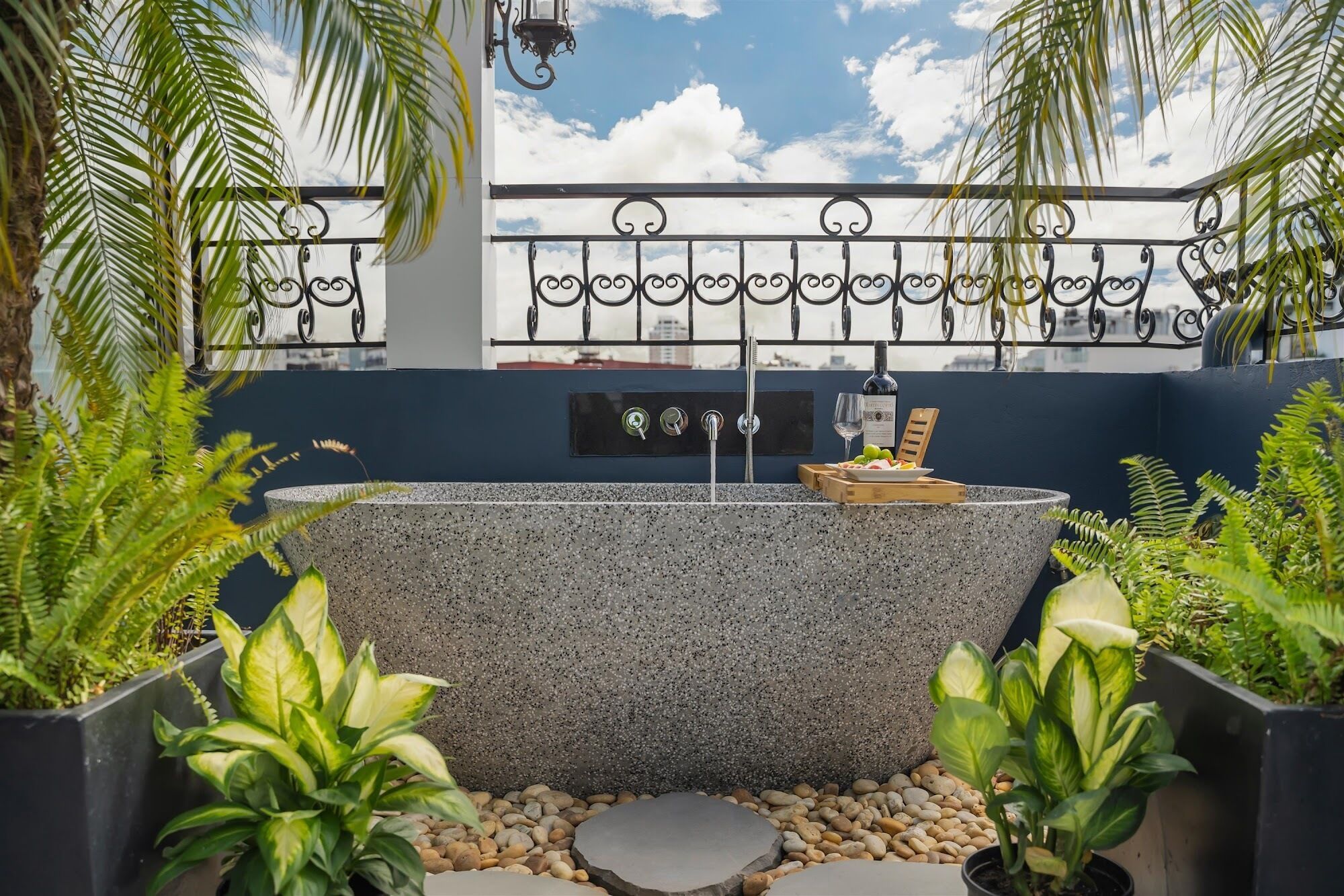 Studio Panoramique, vue ville | Salle de bain