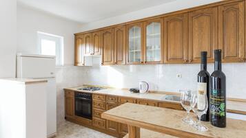 Apartment (Apartments Oleander Sea View - Three ) | Private kitchen | Fridge