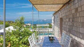 Apartment (Apartments Oleander Sea View - Three ) | Terrace/patio