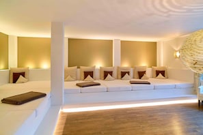 Aromatherapy, body wraps, body scrubs, facials, reflexology