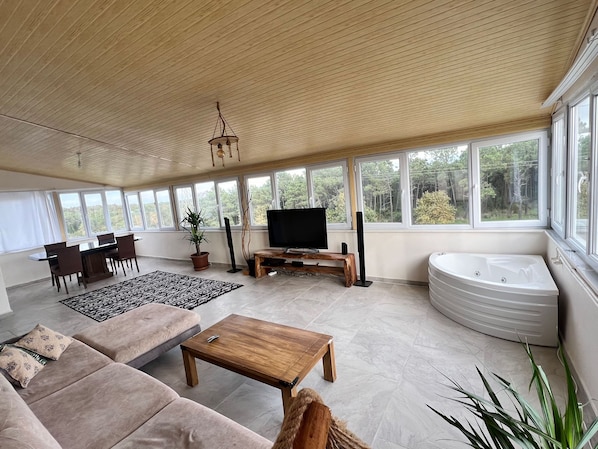 Luxury Room, Balcony, City View | Terrace/patio - Airport Forest Room (Arnavutköy)