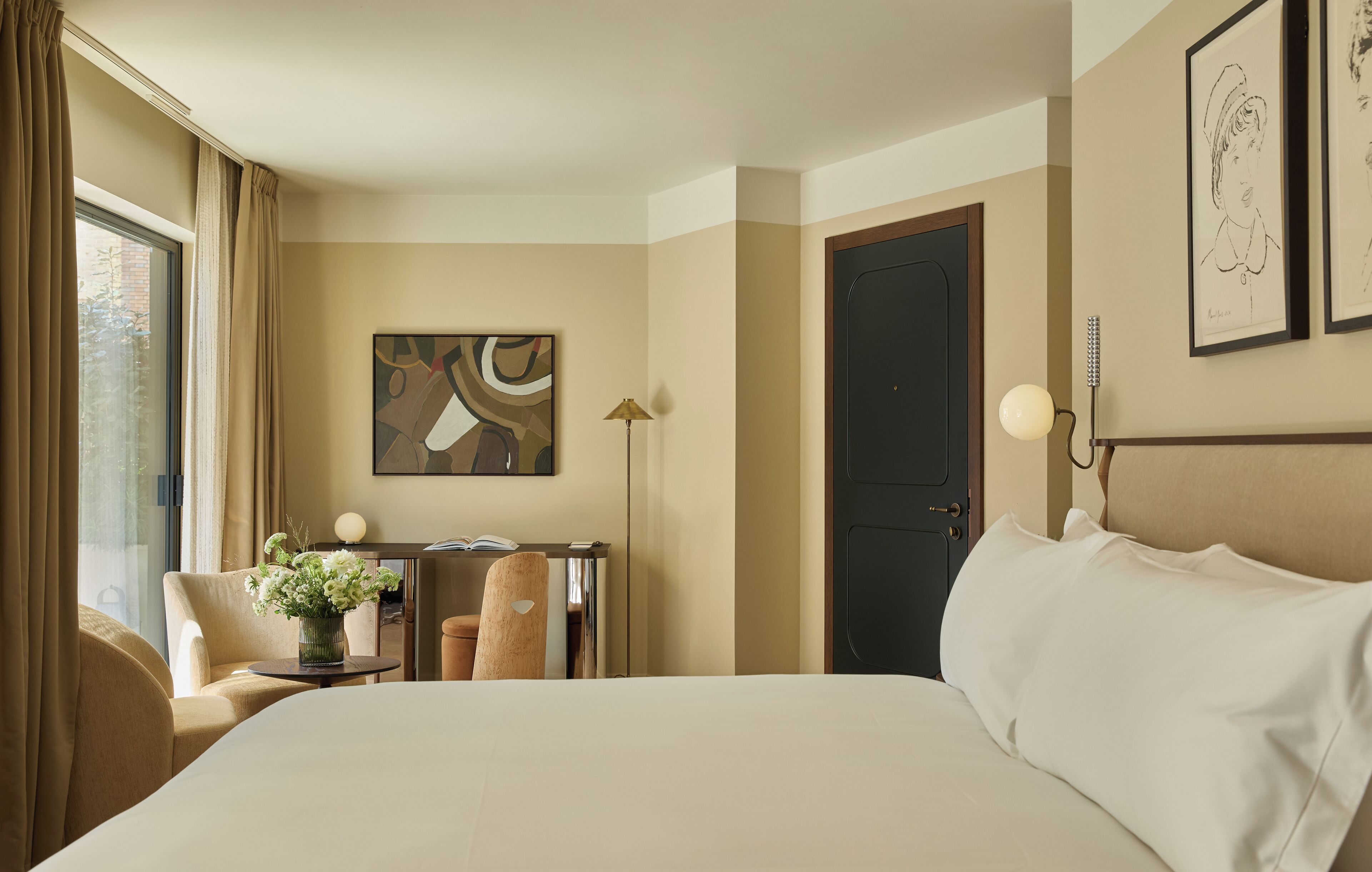 Draps en coton égyptien, literie de qualité supérieure