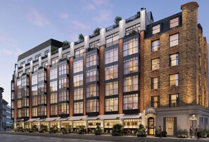 Façade de l’hébergement