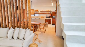 Living area - House Mar Patacho Eco (Porto de Pedras)